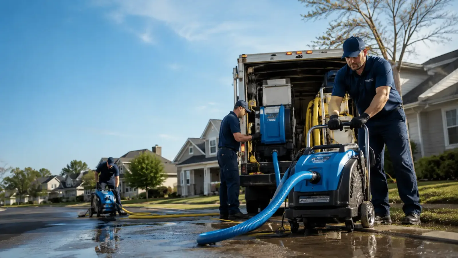 Flood Damage Cleanup in Sandy Lake, PA